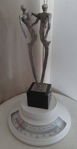 Niet of onleesbaar gesigneerd - Bosch - Twee mennsen kopen? Bied vanaf 1!
