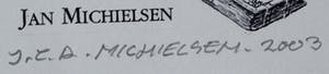 Jan Michielsen - Zeefdruk: De grote of Onze Lieve Vrouwe Kerk te Breda - 2003 kopen? Bied vanaf 40!