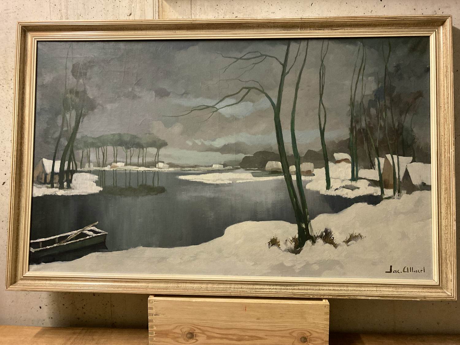 Jacques Lieven Allaert - Vlaams Winterlandschap kopen? Bied vanaf 290!