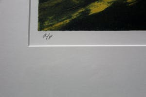 Elmar Gille - ingelijste ets: Scorgiano Luna Piena (mooie houten lijst!) kopen? Bied vanaf 65!