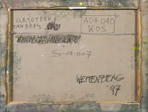 Siebrand Weitenberg - Olieverf op doek, Zonder titel kopen? Bied vanaf 1!