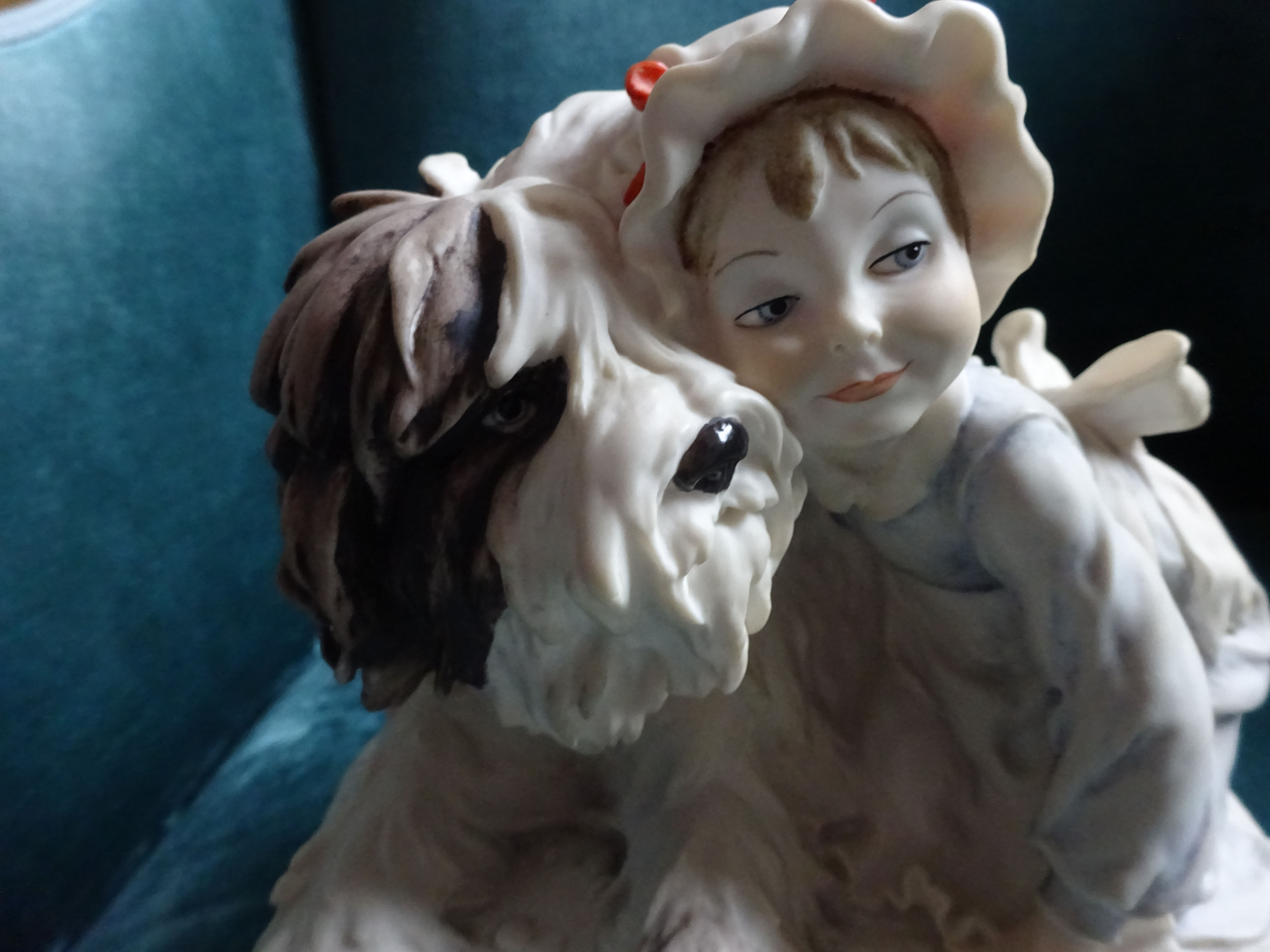 Giuseppe Armani - My best friend: schapenhond- biscuit porselein-Capodimonte kaufen? Bieten Sie von 45!