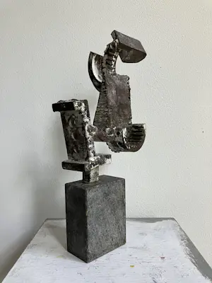 Lo van der Linden - "Repelsteeltje" - Ijzer - circa 2007 kopen? Bied vanaf 75!