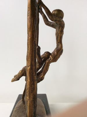 Brons (Onbekend) - Spelende figuren - brons op voet kopen? Bied vanaf 95!