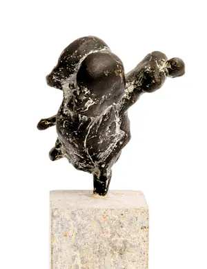 Felix van der Linden - figuur op steigerend paard - ARC kopen? Bied vanaf 350!