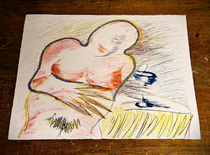 Wim Worm - Grote karikaturale kleuren Ets & aquatint "nog 1 glaasje" zeer kleine oplage (5) kaufen? Bieten Sie von 36!