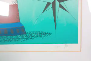 Helmut Böhm - Ets, WO - Ingelijst kopen? Bied vanaf 50!