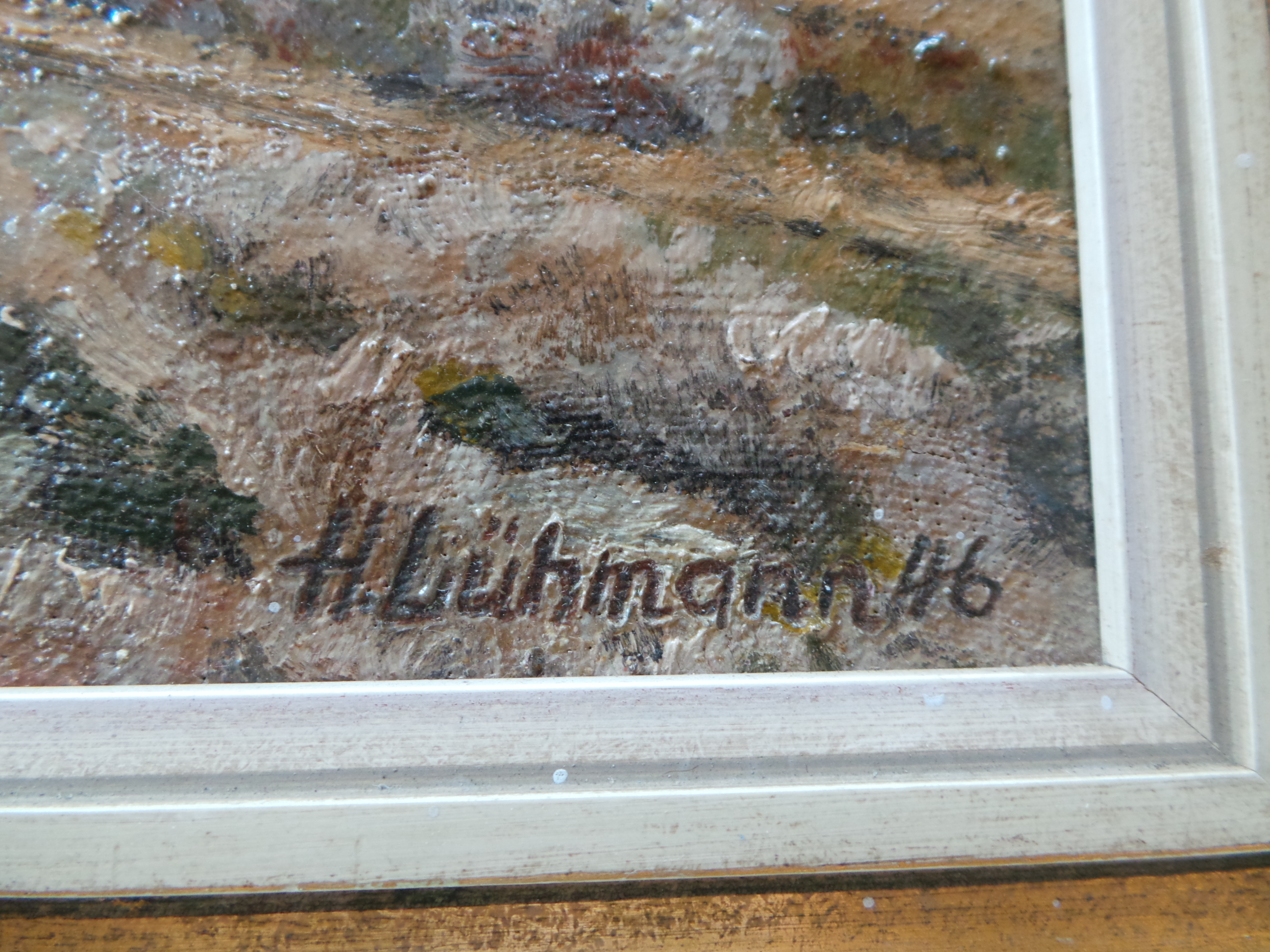 Niet of onleesbaar gesigneerd - Landschap 20 eeuw kopen? Bied vanaf 1!