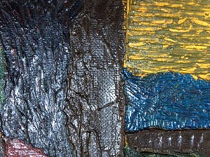 Niet of onleesbaar gesigneerd - Landschap - olieverf op paneel, ingelijst kopen? Bied vanaf 10!