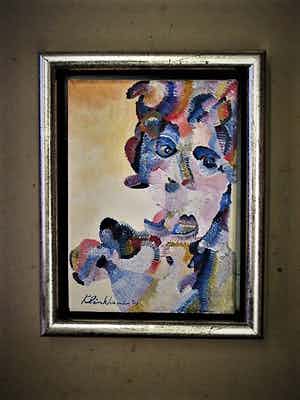 Henk Klinkhamer - Non-Conformist - Expressionistisch portret "Allegorie van de Lente" gesigneerd verkocht voor € 1!