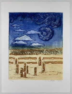 Jan Montyn - Kleurenets - titel onbekend - 1999 kopen? Bied vanaf 125!