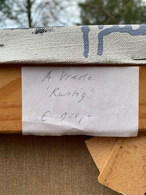 Anton Vrede - Oliverfschilderij ' Rustig' (2005) kopen? Bied vanaf 115!