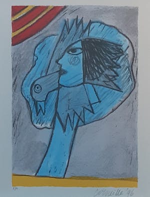 Corneille - " Femme et Oiseau" ( Epreuve D'artiste) kopen? Bied vanaf 185!