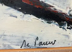 Gabriel De Pauw - Winterlandschap kopen? Bied vanaf 85!