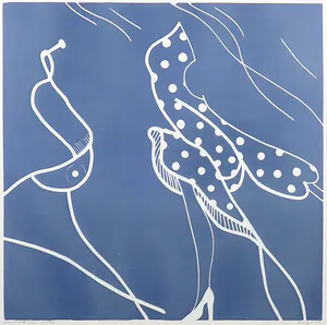 Jules Bekker - Linosnede, Molly - Ingelijst kopen? Bied vanaf 1!