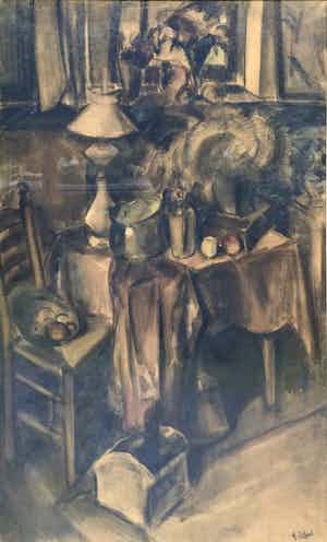 Arnout Colnot - C4939-10, Stilleven aan de keukentafel verkocht voor € 750!