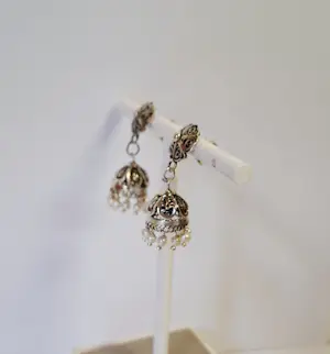 Zilveren oorbellen,  zilveren Jhumka oorbellen kopen? Bied vanaf 50!