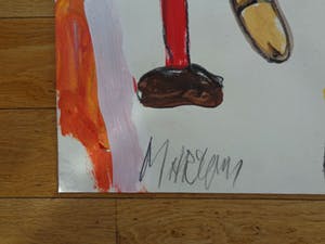 Anton Martineau - EROTISCHE FIGURATIE / ORIGINEEL WERK / 100x69cm / SIG kopen? Bied vanaf 165!