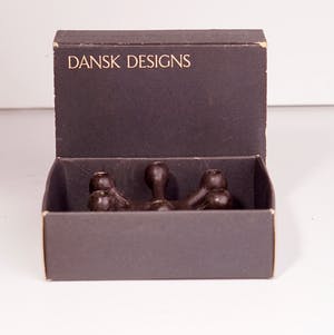 Jens Quistgaard - Jens Quistgaard for Dansk Design - kandelaar in originele doos - gemerkt -1955 kopen? Bied vanaf 1!