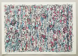 Jan Wolkers - Winterbeeld VIII - gesigneerd - 1995 verkocht voor € 175!
