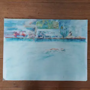 Arne Zuidhoek - Lamborghini Aquarel 1988 kaufen? Bieten Sie von 50!