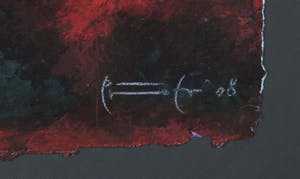 Piotr Konkel - Zeefdruk, Andromeda - Ingelijst kopen? Bied vanaf 50!