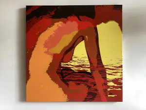 Jack Vissers - Sirene - acryl op canvas kopen? Bied vanaf 250!
