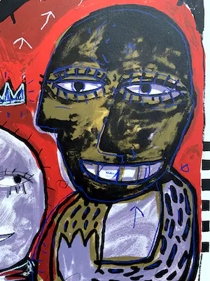 Dodog Soeseno - Kleurenzeefdruk | 'Under the good signs' kopen? Bied vanaf 60!