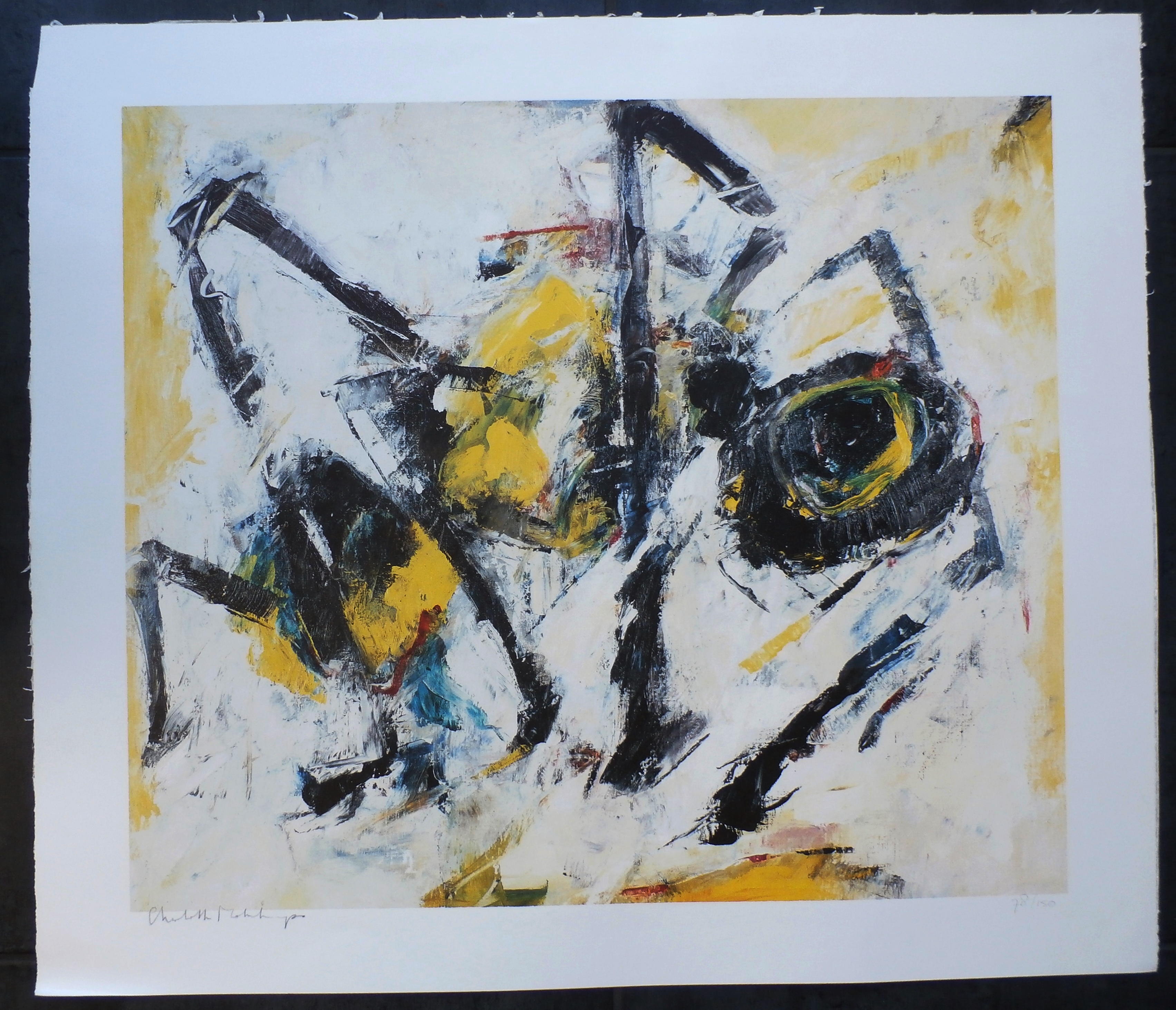 Charlotte Molenkamp - zeefdruk: kat kopen? Bied vanaf 75!