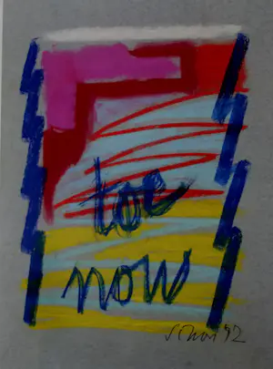 Simon Vinkenoog - Boek: Louter genieten, met teksten en reproducties - 1993 kopen? Bied vanaf 40!