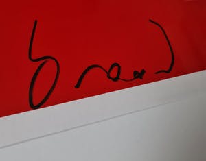 Herman Brood - Bluf - gesigneerd - ingelijst - EA - groot kopen? Bied vanaf 600!