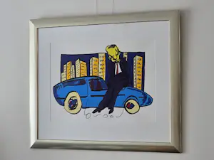 Herman Brood - Sharp Dressed - Handgesigneerd - E.A kopen? Bied vanaf 700!