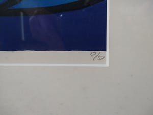 Paul Elshout - 'Dank je wel' - zeefdruk, in alu lijst kopen? Bied vanaf 39!