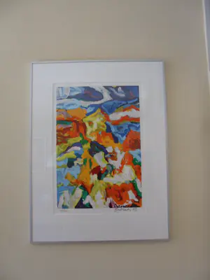 Jan Cremer - Zeefdruk. titel, Wild Horizon. kopen? Bied vanaf 175!