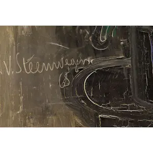 Gust Van Steenwegen - Bloemstilleven, 1968 kopen? Bied vanaf 225!