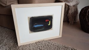 Eugene Brands - Gouache - Nacht - gesgineerd en verso (1987) kopen? Bied vanaf 659!