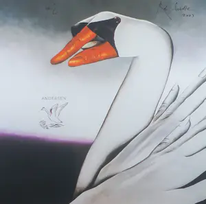 Rob Scholte - Inkjetprint, Zwaan - Ingelijst kopen? Bied vanaf 100!