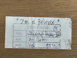 Erik Prins - I'm a Believer - groot werk kopen? Bied vanaf 400!