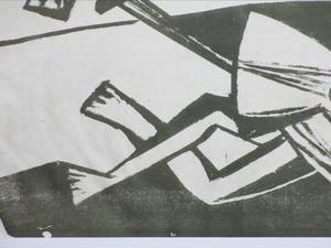 Gust Romijn - Musicerende figuur - Litho kopen? Bied vanaf 40!