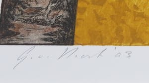 Gijs van Noort - Ets en aquatint op papier, Zonder titel (Zeer Groot) kopen? Bied vanaf 1!