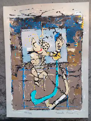 Beniti Cornelis - Abstract verkauft für € 35!