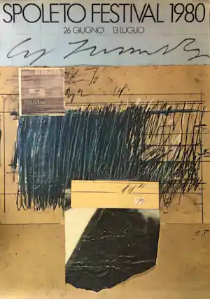 Cy Twombly - Handgesigneerde offset vendu pour 666€ !