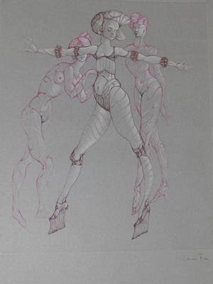 Leonor Fini - Les Danseuses kopen? Bied vanaf 35!