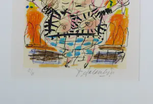 Kees Salentijn - Litho op papier, Mujeres - Ingelijst kopen? Bied vanaf 50!