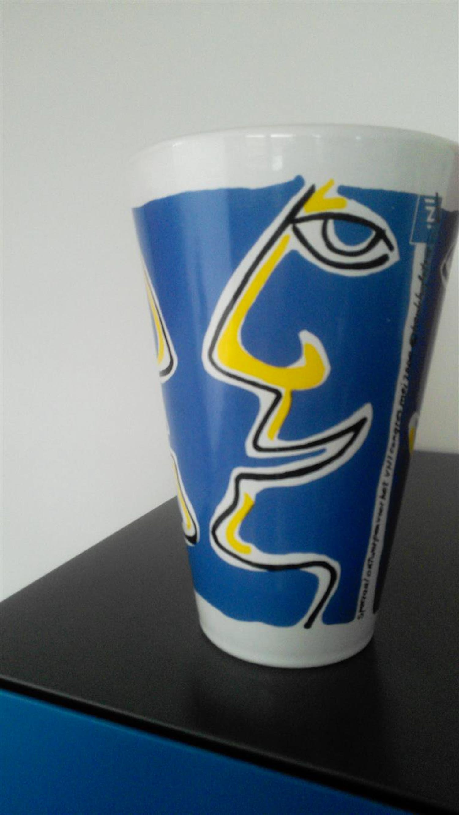 Henk Hofstra - Vaas voor VNI congres mei 2000 verkocht voor € 19!