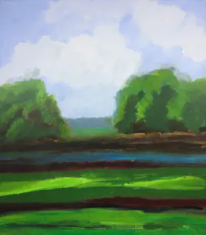 Cobi Nieuwstad - Acryl op doek, Zonder Titel kopen? Bied vanaf 60!