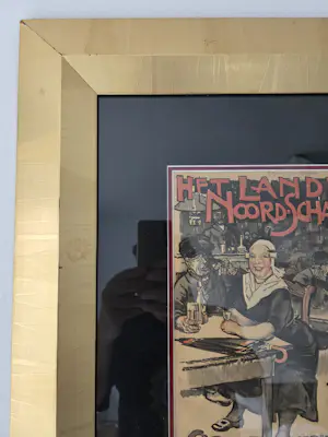 Jan Sluijters - Litho. Het Land van Noord Schcharwoude. kopen? Bied vanaf 20!