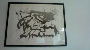 Anton Heyboer - Abstract werk zwart-wit kopen? Bied vanaf 200!