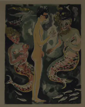 Kees van Dongen - Abdullah chez les hommes à queue poisson. kopen? Bied vanaf 25!