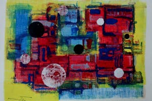 Wim Motz - Monotype: Compositie kopen? Bied vanaf 55!